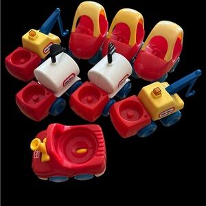 Little Tykes Vintage Chunky Toy Vehicle Set